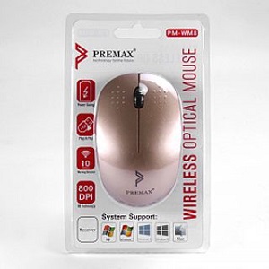 Souris Premax Wireless PM-WM8 Black and White Only