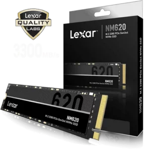 1 Tera SSD M.2 Lexar NM620 PCIe 2280 Gen3x4 NVMe