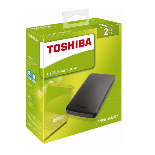 DISQUE DUR EXTERNE HDD TOSHIBA 2TB